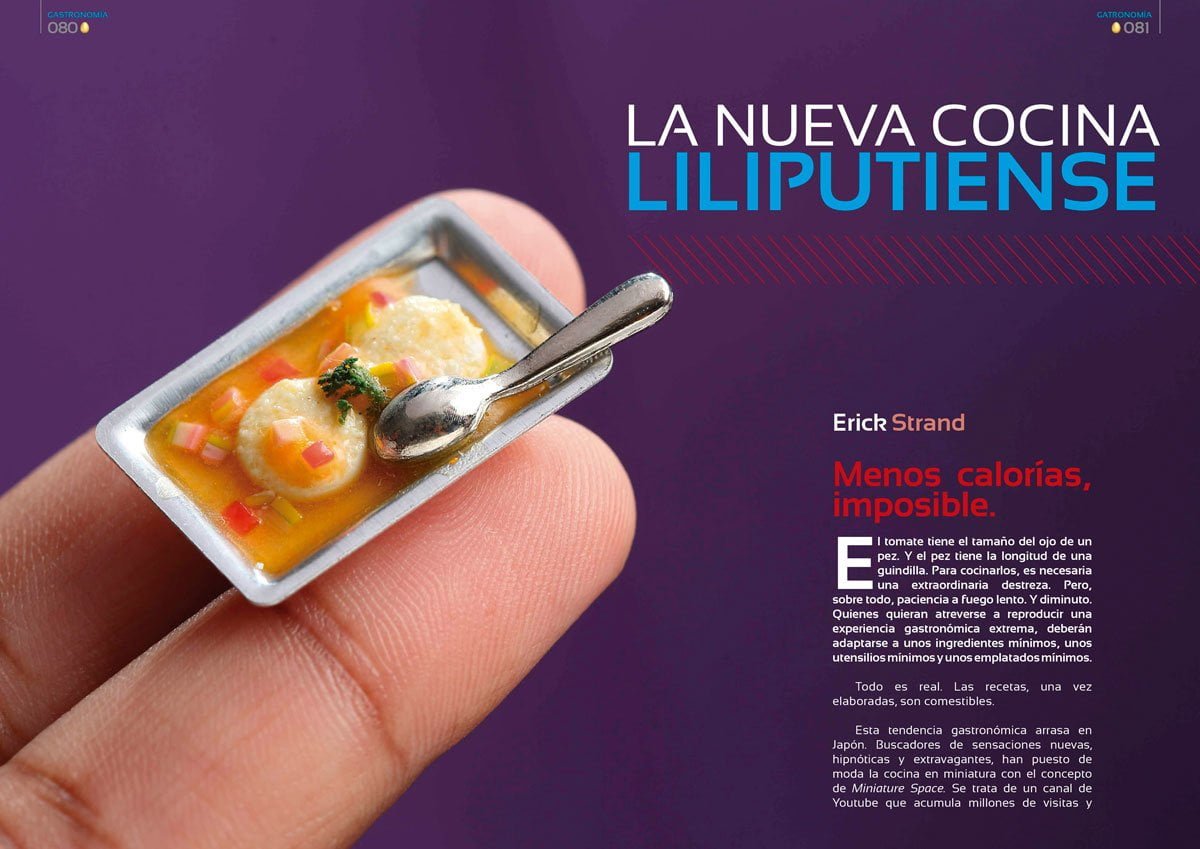La nueva cocina liliputiense