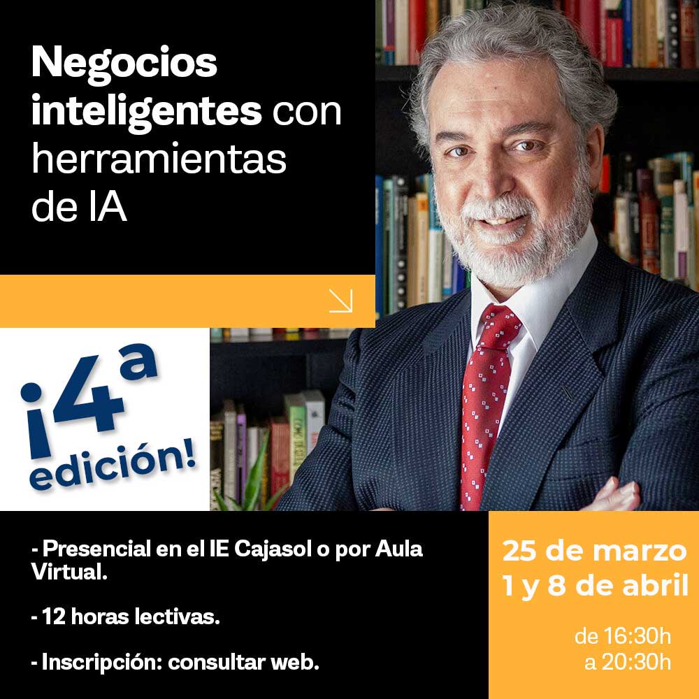 Curso-taller negocios Inteligentes con herramientas de IA