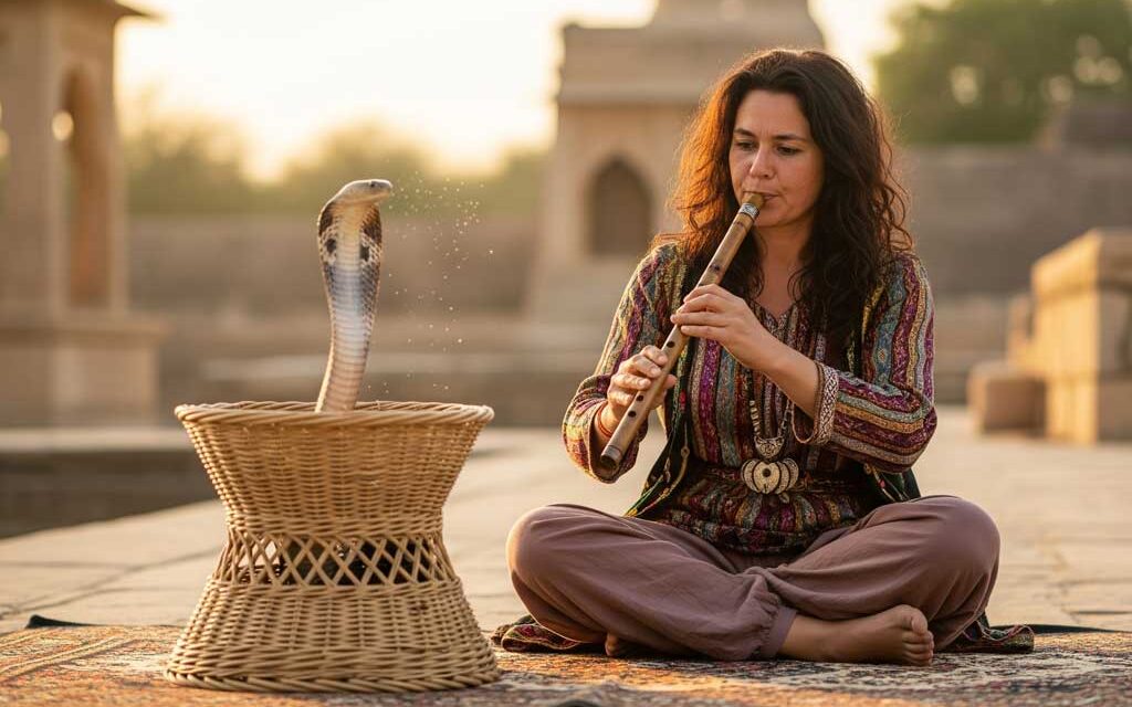 Una mujer encantadora